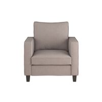 CorLiving Georgia Fabric Accent Chair - Taupe