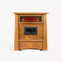 LifeSmart 8 Element Ifrared Heater Wood Cabinet