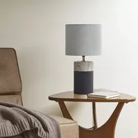 Nicolo Textured Ceramic Table Lamp