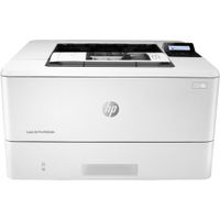 HP - LaserJet Pro M404dn Black-and-White Laser Printer - White
