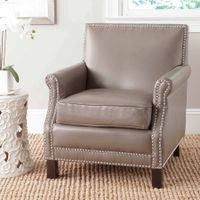 Safavieh Easton Bicast Leather Club Chair, Multiple Colors