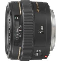 Canon - EF 50mm f/1.4 USM Standard Lens - Black
