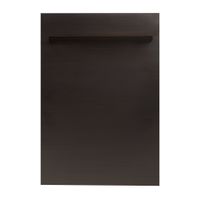 18" Compact Top Control Dishwasher with Stainless Steel Tub, 40dBa - Traditional Handle - Oil Rubbed Bronze