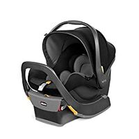 Chicco KeyFit 35 Infant Car Seat - Onyx | Black With ClearTex® No Chemicals Cove/Grey