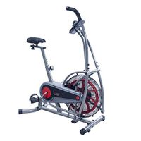Sunny Health & Fitness Motion Air Bike, Fan Exercise Bike with Unlimited Resistance and Tablet Holder - SF-B2916