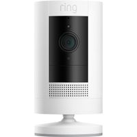 Ring - Stick Up Indoor/Outdoor Wire Free 1080p Security Camera - White