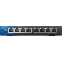 Linksys - 8-Port Gigabit Ethernet Switch - Black