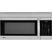 LG - 1.7 Cu. Ft. Over-the-Range Microwave with EasyClean - Stainless Steel
