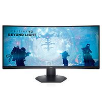 Dell S3422DWG - 34-inch WQHD (3440 x 1440) 21:9 144Hz Curved Gaming Monitor, HDR 400, 1800R Curvature, 2ms Grey-to-Grey Response Time (Extreme Mode), 16.7 Million Colors, Black (Latest Model)