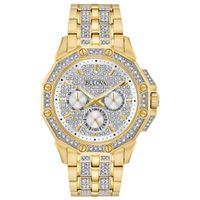 Bulova Men's Swarovski Crystal Elements Diamond Watch - Watch