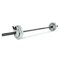 Marcy 110lb Olympic Weight Set MCW-110 - N/A - Silver