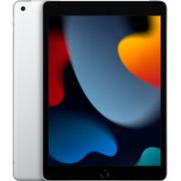 Apple - 10.2-Inch iPad (9th Generation) with Wi-Fi + Cellular - 64GB - Silver (Unlocked)
