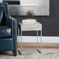 Uttermost Jude Concrete Accent Table - Accent Table