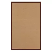 Abberly Cork And Brown 4X6 Area Rug