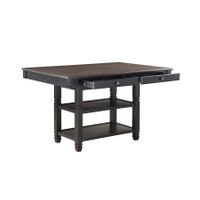 Vilalba Counter Height Dining Table - Natural/Black