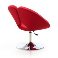 Pluto Red Adjustable Leisure Chair - Red