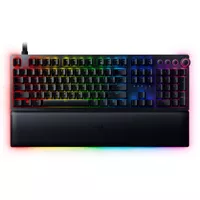 Razer - Huntsman V2 Analog Full Size Wired Opto-Mechanical Gaming Keyboard with Chroma RGB Backlighting, Black