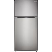 Insignia - 18 Cu. Ft. Top-Freezer Refrigerator - Stainless Steel