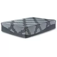 Gray 14 Inch Ashley Hybrid Queen Mattress/ Bed-in-a-Box