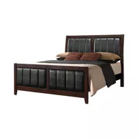 Carlton Eastern King Upholstered Bed Cap...