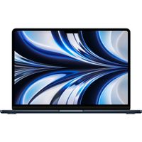 Apple MacBook Air 13.6" with Liquid Retina Display, M2 Chip with 8-Core CPU and 8-Core GPU, 16GB Memory, 512GB SSD, 30W USB-C Power Adapter, Midnight, Mid 2022