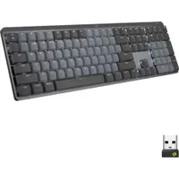 Logitech MX Mechanical Wireless Illuminated Keyboard, Linear Switches, Graphite