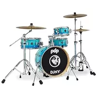 Pacific Drums & Percussion PDP Daru Jones New Yorker II 4-Piece Blue Fade Drum Set Shell Pack (PDDJ1804BF)