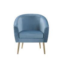 ACME Benny Accent Chair in Velvet and Gold - Gold