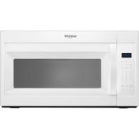Whirlpool 1.7 Cu. Ft. White Over-the-range Microwave Hood Combination With Electronic Touch Controls
