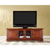 Alexandria Classic Cherry 60-inch Low Profile TV Stand - Alexandria 60" Low Profile TV Stand