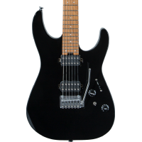 Charvel Pro-Mod DK24 HH 2PT CM Electric Guitar.Caramelized Maple FB, Gloss Black