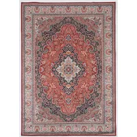 Hanlon Red And Ivory 3.3X5 Area Rug
