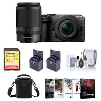 Nikon Z 30 Mirrorless Camera with 16-50mm & 50-250mm Lens, Bundle with Corel PC Photo & Video Editing Software Suite, 32GB SD Memory Card, Bag, 62mm and 46mm UV, CPL and ND Filters