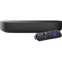 Roku - Streambar Powerful 4K Streaming Media Player, Premium Audio, All in One, Voice Remote and TV controls - Black