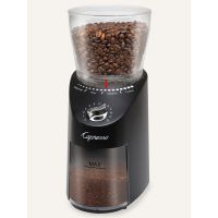 Capresso Infinity Plus Conical Burr Grinder Black Coffee Grinder