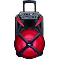 Naxa NDS1536 / NDS-1536 Portable 15 Bluetooth Party Speaker with Disco Light