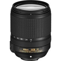 Nikon - AF-S DX NIKKOR 18-140mm f/3.5-5.6G ED VR Zoom Lens for Select Nikon DX-Format Digital Cameras