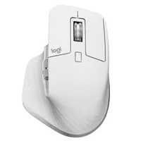 Logitech - MX Master 3S Wireless Laser Mouse with Ultrafast Scrolling - Pale Gray