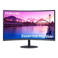 SAMSUNG 32-Inch S39C Series FHD Curved Gaming Monitor, 75Hz, AMD FreeSync, Game Mode, Advanced Eye Comfort, Frameless Display, Built in Speakers, Slim Metal Stand, LS32C394EANXGO, 2023, Black