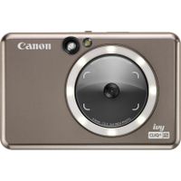 Canon - Ivy Cliq + 2 Instant Film Camera - Metallic Mocha