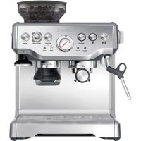 Breville - The Barista Express 25-Shot Espresso Maker - Stainless-Steel