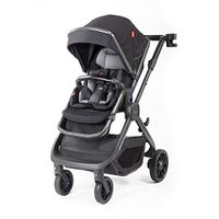 Diono Quantum2, 3-in-1 Luxury Multi-Mode Stroller, Black Cube