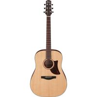 Ibanez AAD100 Advanced Acoustic Guitar, Solid Sitka Spruce Top, Open Pore Natural