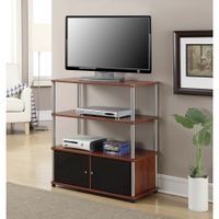 Convenience Concepts Designs2Go Highboy TV Stand - Cherry