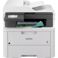 Brother - MFC-L3720CDW Wireless Color All-in-One Digital Printer with Laser Quality & 4-Month Refresh Subscription Trial Included - White
