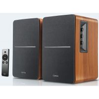 Edifier R1280ts Wood Grain Powered Bookshelf Speakers (pair)