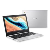 ASUS Chromebook CX1, 11.6" HD NanoEdge Display, Intel Celeron N4020 Processor, 64GB eMMC, 4GB RAM,Military Grade Standard  Chrome OS, Transparent Silver, CX1101CMA-DB44