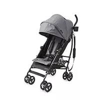 Contours MaxLite Elite Deluxe Compact Lightweight Umbrella Baby Stroller and Toddler Stroller,Easy-Carry Handle,UPF 20 SPF,6 Months up to 50 lbs,Storage Basket and Parent Cupholder-Gray Hexagon