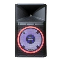Gemini GSPL2200PK / GSP-L2200PK Bluetooth Party Speaker with Party Lights, Microphone, and Speaker Stand