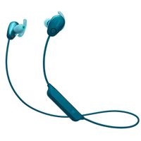 Sony - SP600N Sports Wireless Noise Canceling In-Ear Headphones - Blue